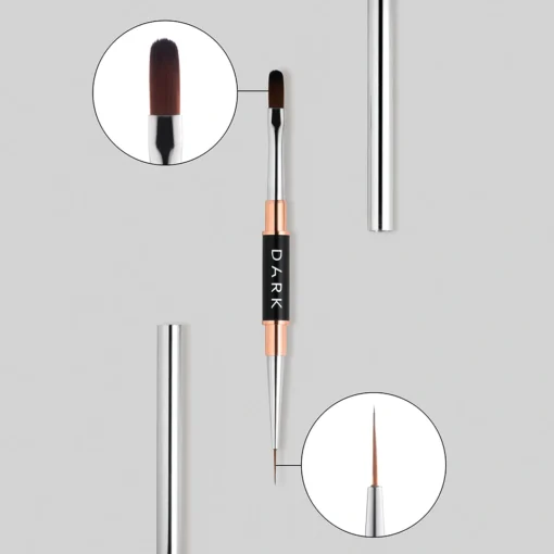 Dark pinceau double liner 10 mm + gel 12 mm