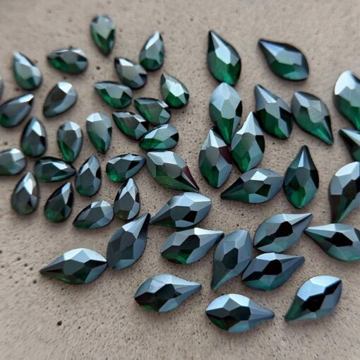 Diamants formes | Emeraude Métallisé | Marie Ève Mongeau
