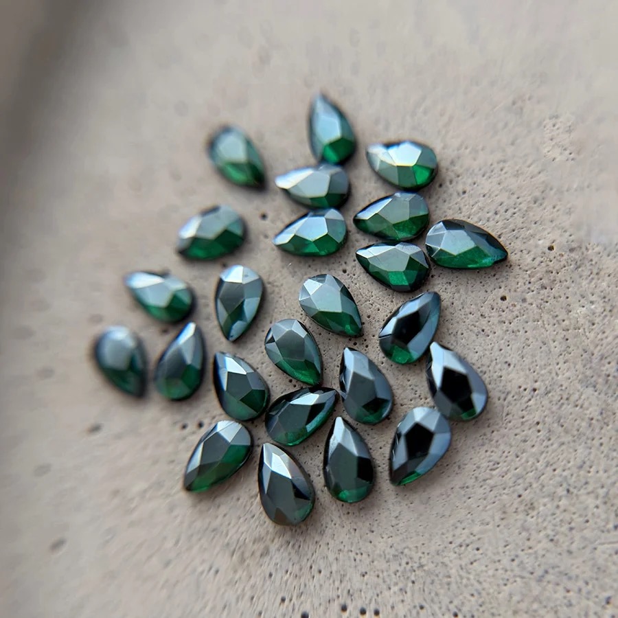 Diamants formes | Emeraude Métallisé | Marie Ève Mongeau – Image 7