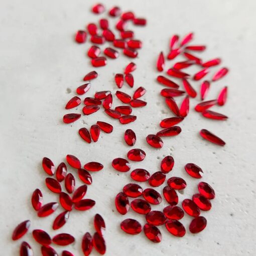 Diamants formes Minis | Rouge | Marie Ève Mongeau