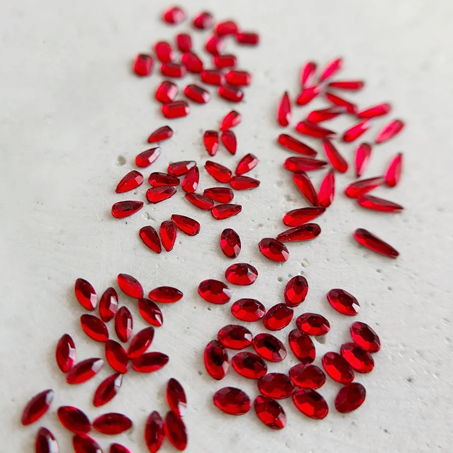 Diamants formes Minis | Rouge | Marie Ève Mongeau
