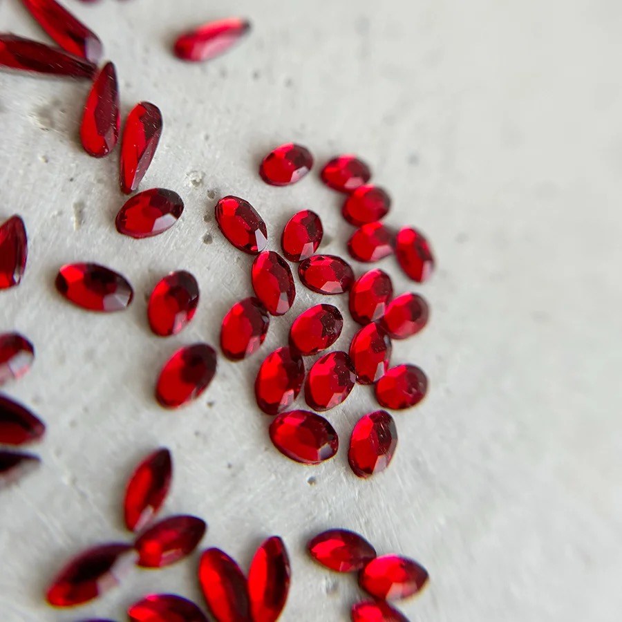 Diamants formes Minis | Rouge | Marie Ève Mongeau – Image 2