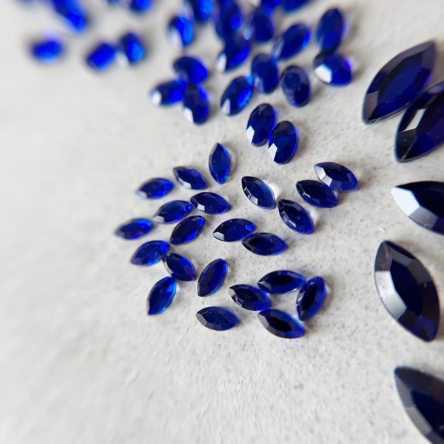 Diamants formes Minis | Bleu Royale | Marie Ève Mongeau – Image 3