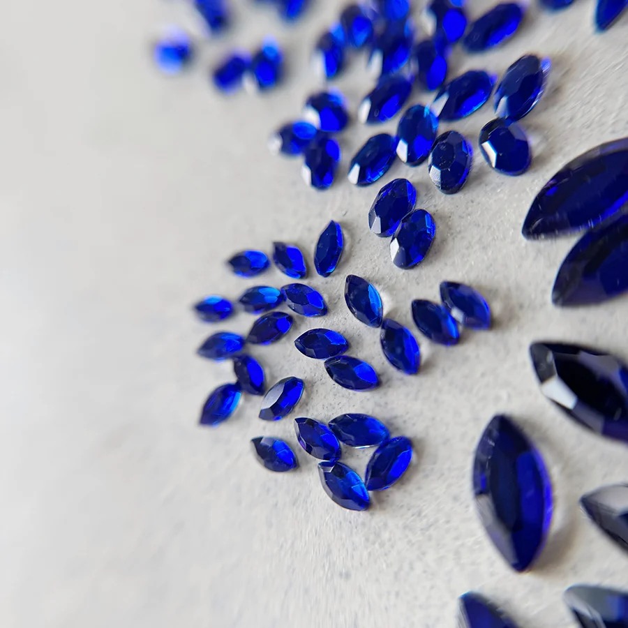 Diamants formes Minis | Bleu Royale | Marie Ève Mongeau – Image 4