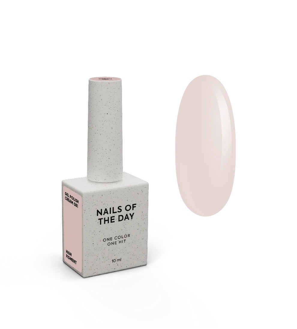 081 Let's Special Cream vernis semi permanent 10 ml sans Hema - NOTD