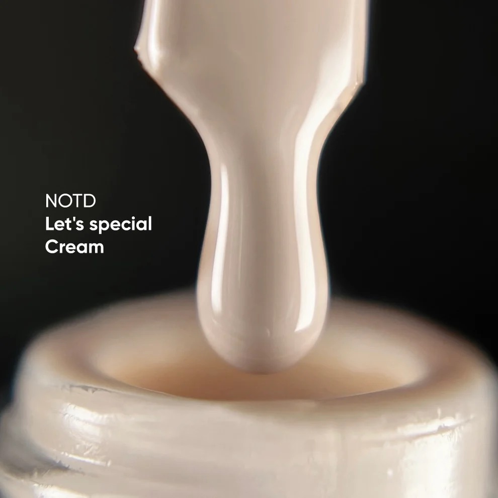 081 Let's Special Cream vernis semi permanent 10 ml sans Hema - NOTD – Image 2