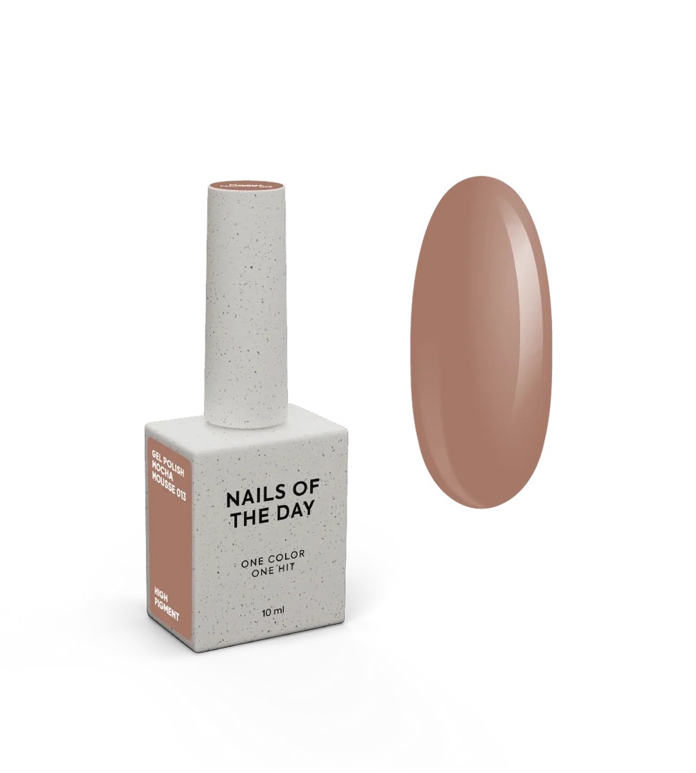 013 Mocha Mousse vernis semi permanent 10 ml sans Hema - NOTD