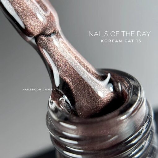16 Korean cat eye vernis semi permanent 10 ml sans Hema - NOTD