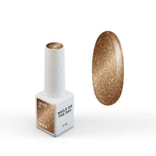 10 cat eye vernis semi permanent 6 ml sans Hema - NOTD