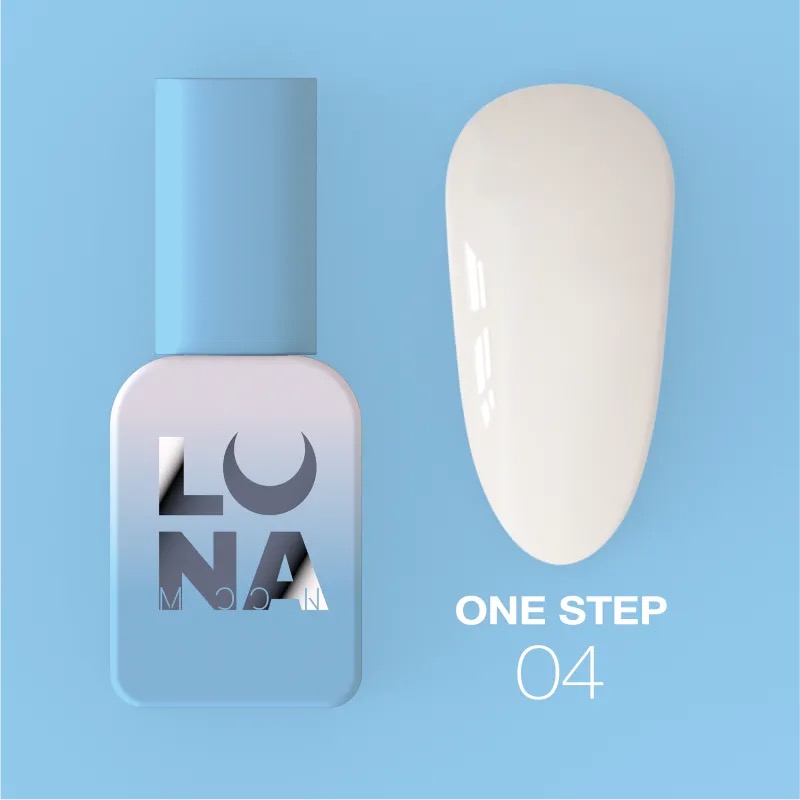 One Step 04 – Vernis Semi 3 EN 1 pour pédicure | LUNA