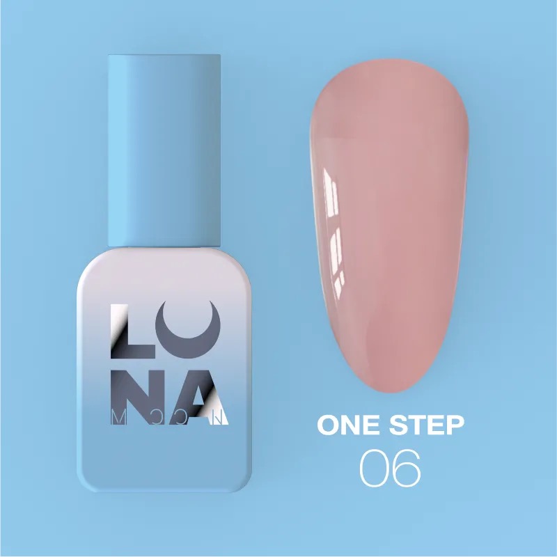 One Step 06 – Vernis Semi 3 EN 1 pour pédicure | LUNA