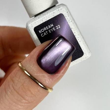 22 Korean cat eye vernis semi permanent 6 ml sans Hema - NOTD