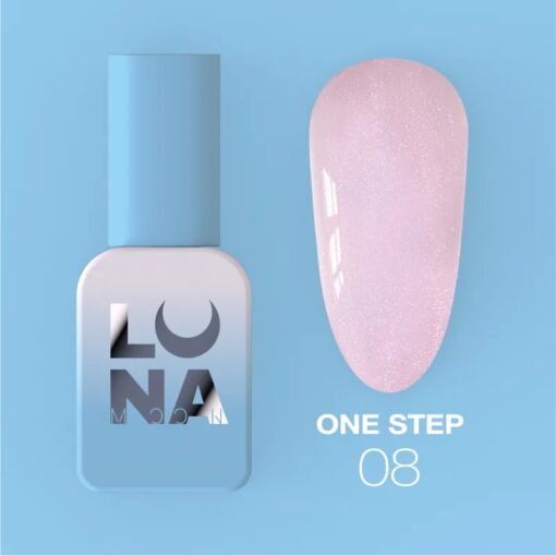 One Step 08 – Vernis Semi 3 EN 1 pour pédicure | LUNA