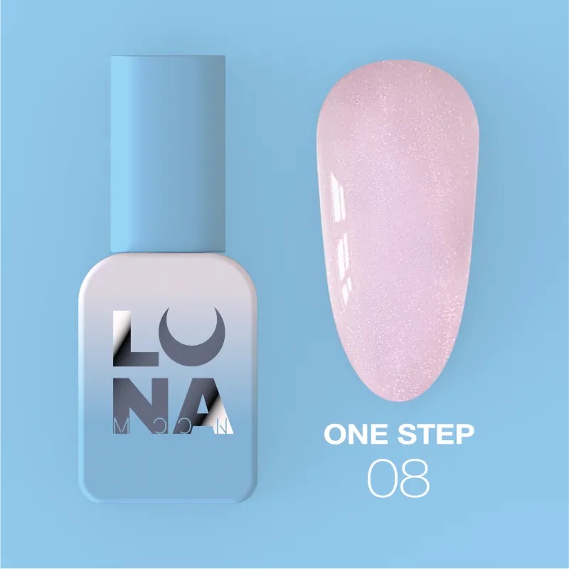 One Step 08 – Vernis Semi 3 EN 1 pour pédicure | LUNA