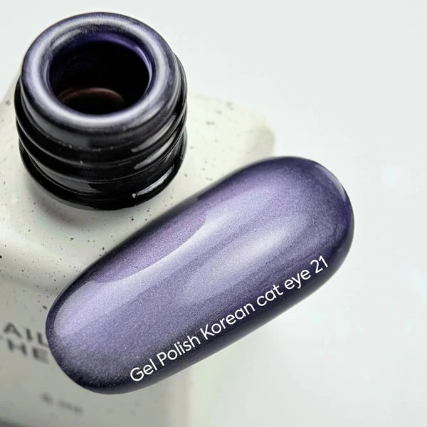 21 Korean cat eye vernis semi permanent 6 ml sans Hema - NOTD – Image 2