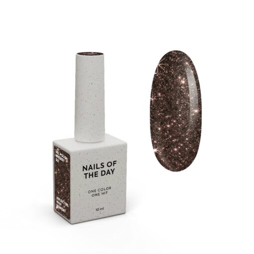 047 Whiskey réfléchissant vernis semi permanent 10 ml sans Hema - NOTD