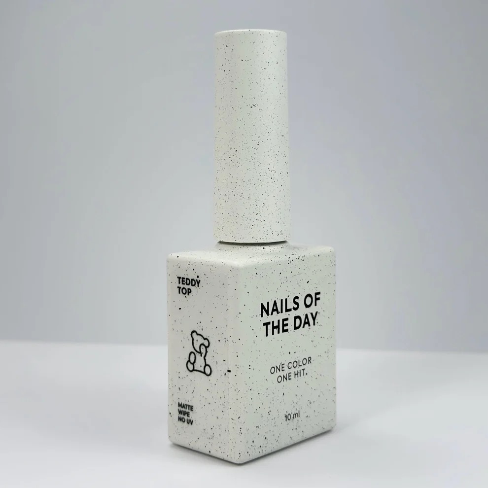 Top Coat Teddy effet peluche mat wipe | NOTD