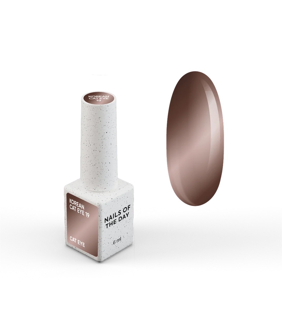 19 Korean cat eye vernis semi permanent 6 ml sans Hema - NOTD